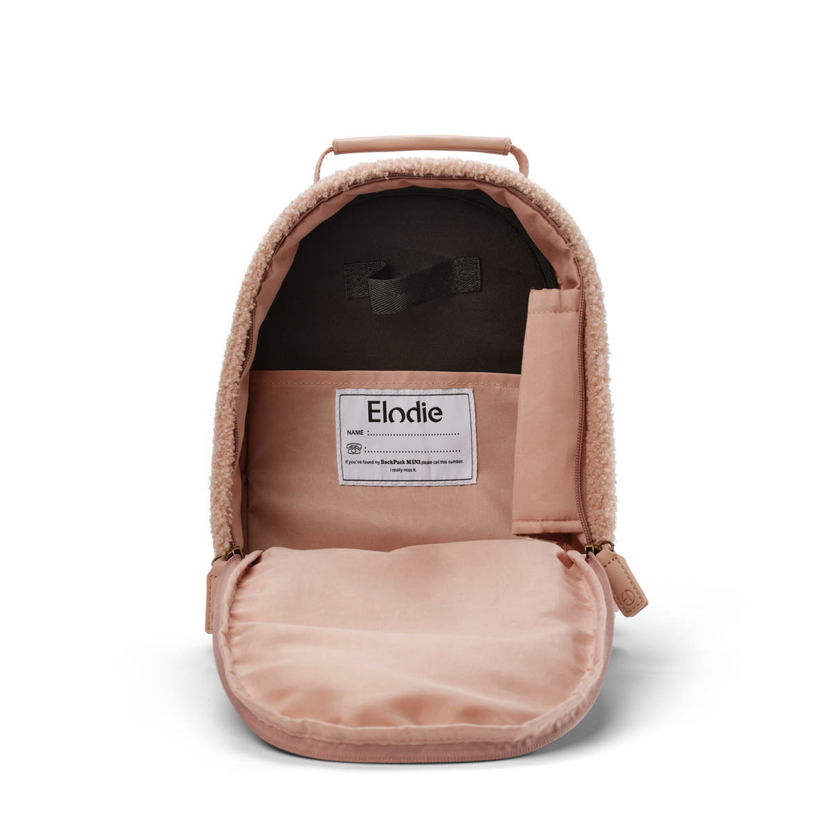 Rugzak Backpack MINI Pink Boucl Elodie